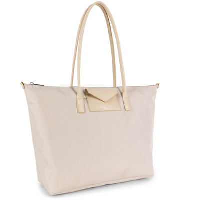 grand sac cabas épaule - smart kba #couleur_nude