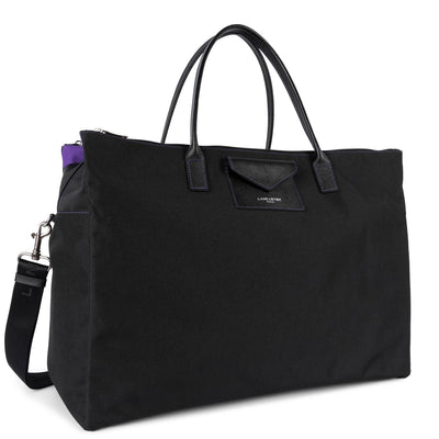 sac voyage - smart kba #couleur_noir-violet