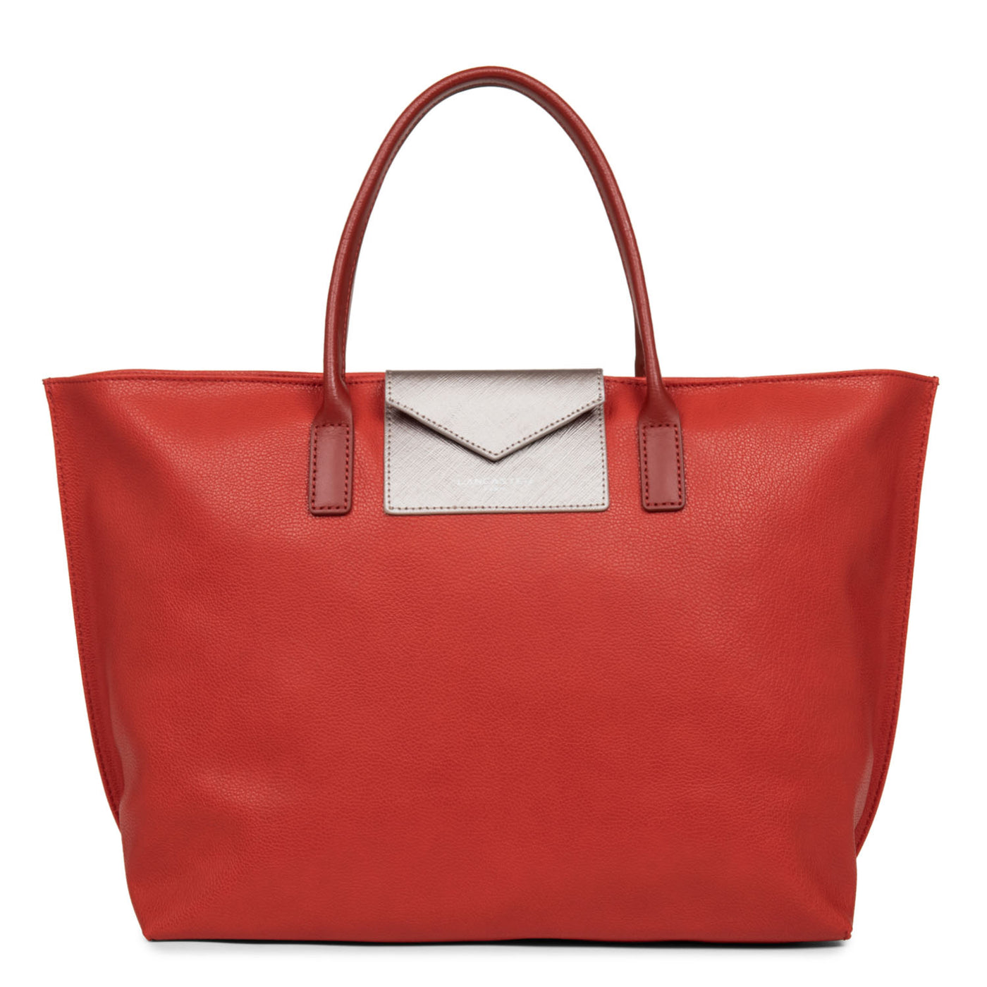 grand sac cabas main - maya #couleur_rouge-or-rose-carmin