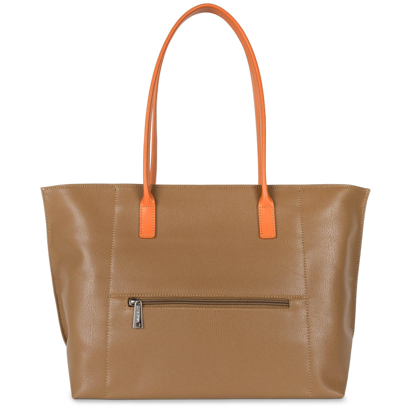 grand sac cabas épaule - maya #couleur_camel-naturel-orange