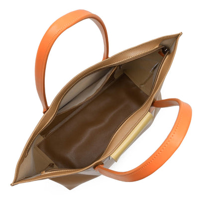 grand sac cabas épaule - maya #couleur_camel-naturel-orange