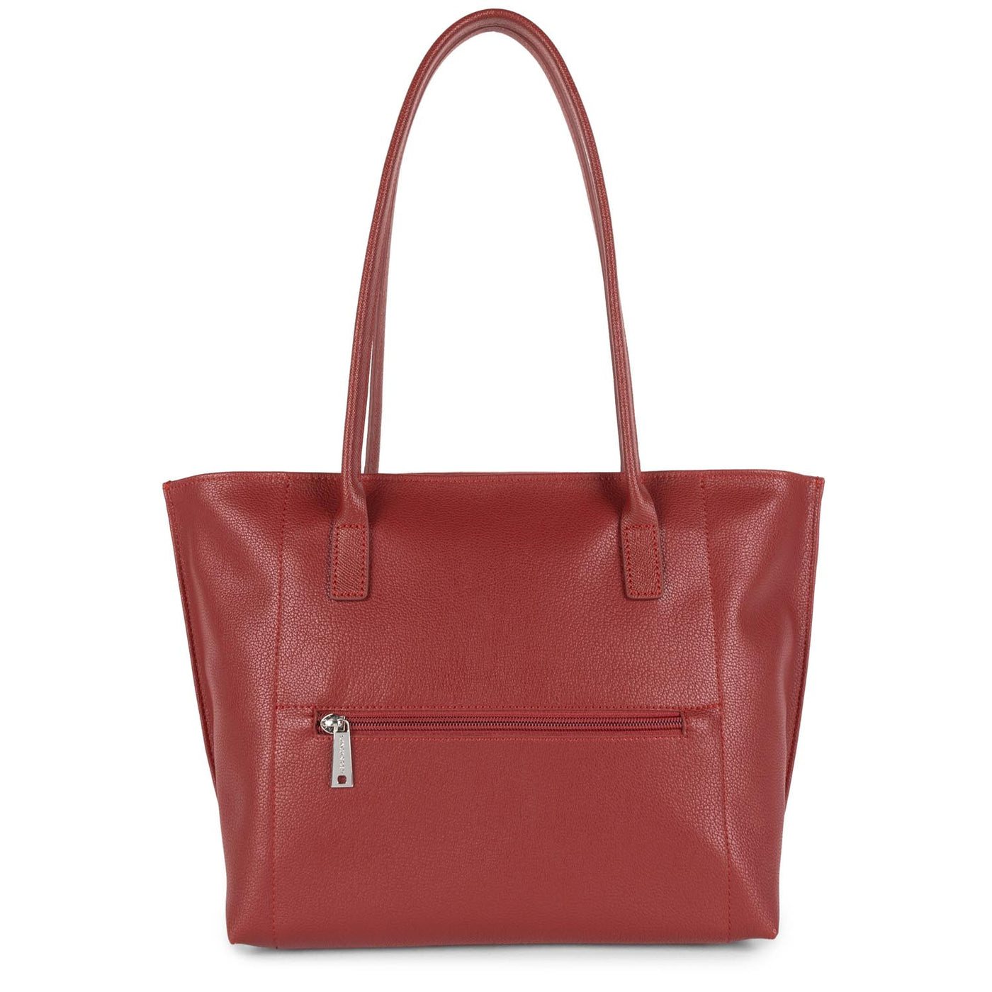 sac cabas épaule - maya #couleur_carmin-rouge-carmin