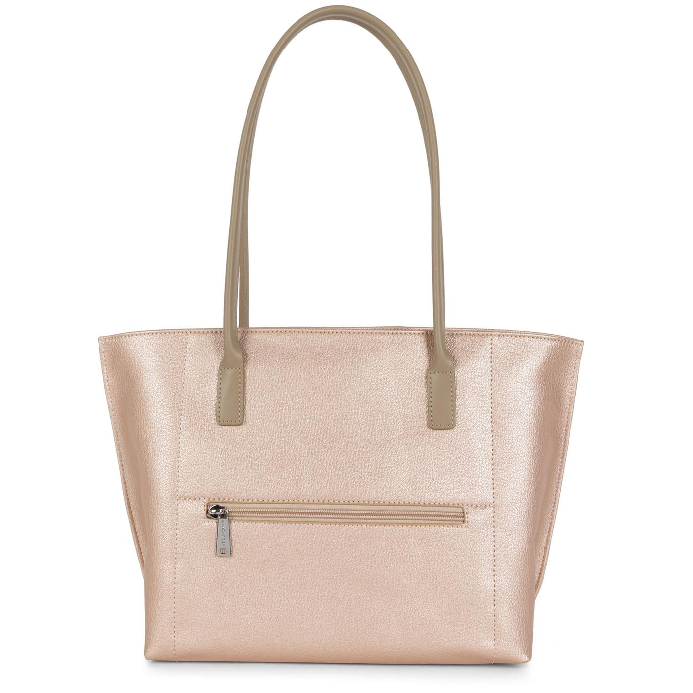sac cabas épaule - maya #couleur_rose-nacre-rose-nude