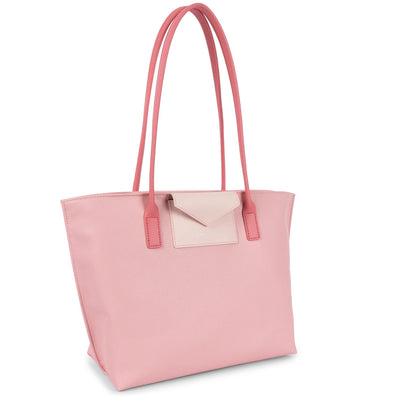 sac cabas épaule - maya #couleur_rose-rose-clair-blush