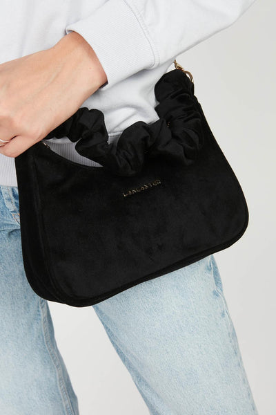 sac baguette - velvet chouchou #couleur_noir