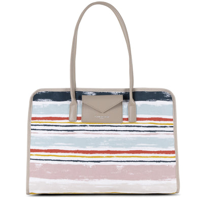 sac à main - actual provencal #couleur_galet-rayures