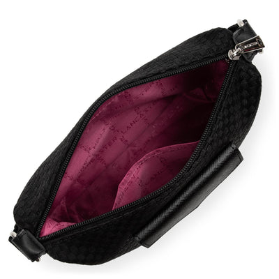 sac trotteur - actual damier tréssé #couleur_noir