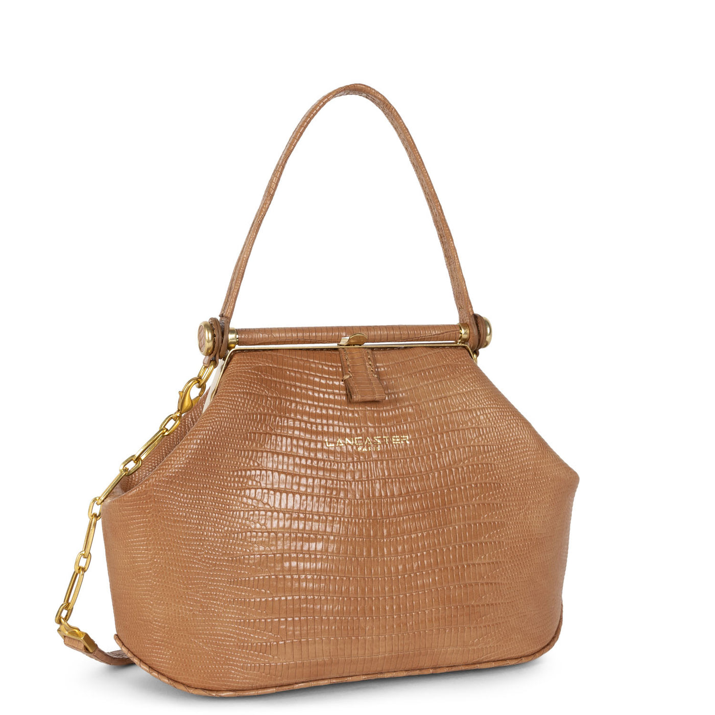 mini sac à main - studio dream #couleur_camel-lzard