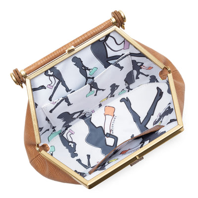 mini sac à main - studio dream #couleur_camel-lzard