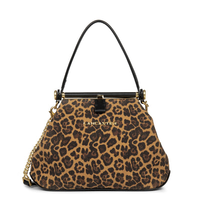 mini sac à main - studio dream #couleur_noir-lopard