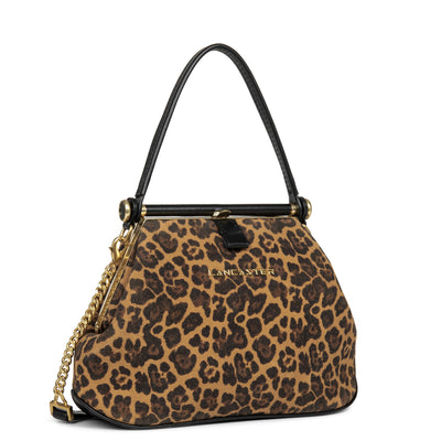 mini sac à main - studio dream #couleur_noir-lopard