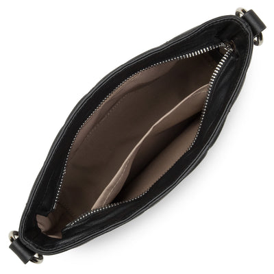 sac seau - parisienne matelassé #couleur_noir