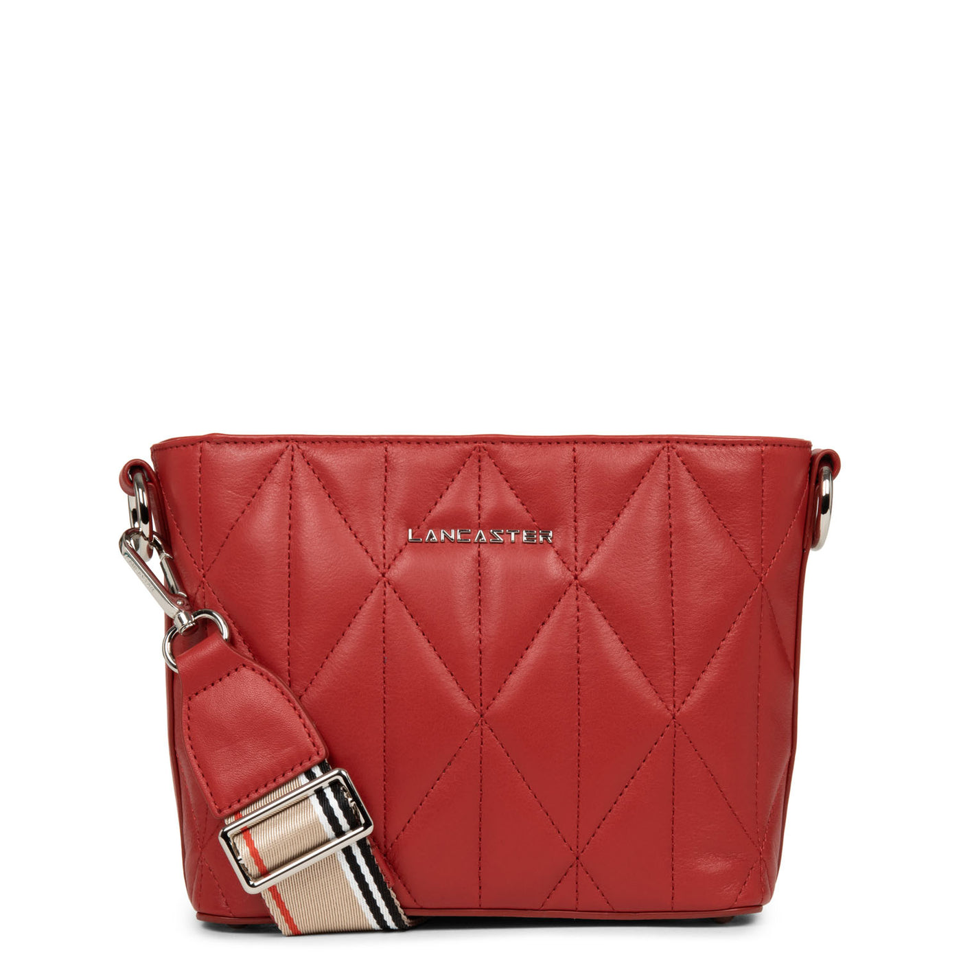 sac seau - parisienne matelassé #couleur_rouge
