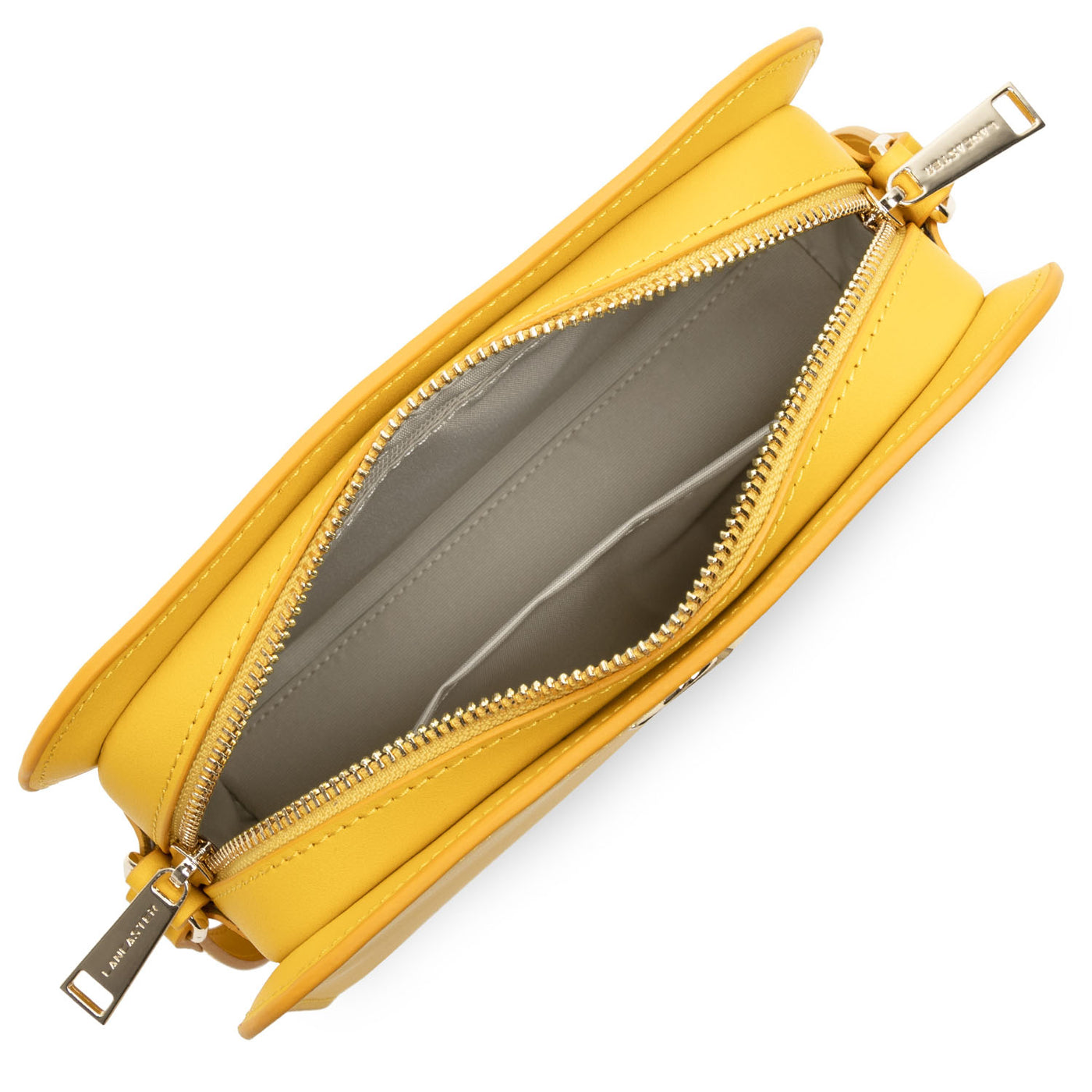 Sac Bandoulière LANCASTER City Philos | Dimensions 23 X 19 X 8 Cm | Poche Arrière Et Intérieure Zippées | Look Chic Pour Ville Ou Soirée