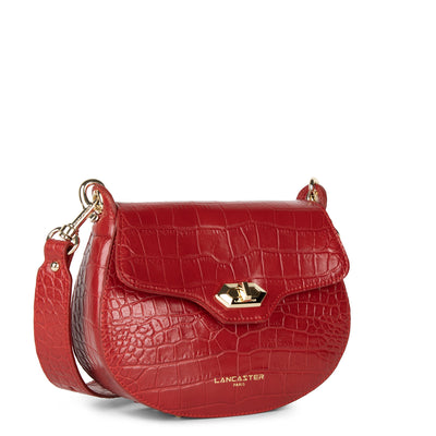 sac trotteur - exotic croco cn #couleur_rouge