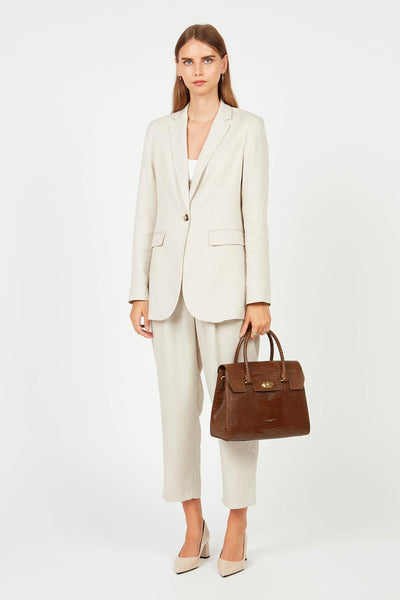 sac à main - exotic lézard & croco cn #couleur_cognac-lzard