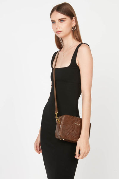 sac reporter - exotic lézard & croco cn #couleur_cognac-lzard