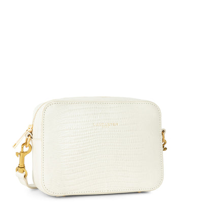 sac reporter - exotic lézard & croco cn #couleur_ecru-lzard