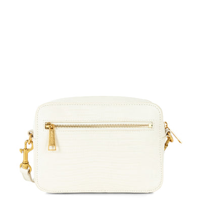 sac reporter - exotic lézard & croco cn #couleur_ecru-lzard