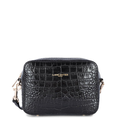 sac reporter - exotic lézard & croco cn #couleur_noir