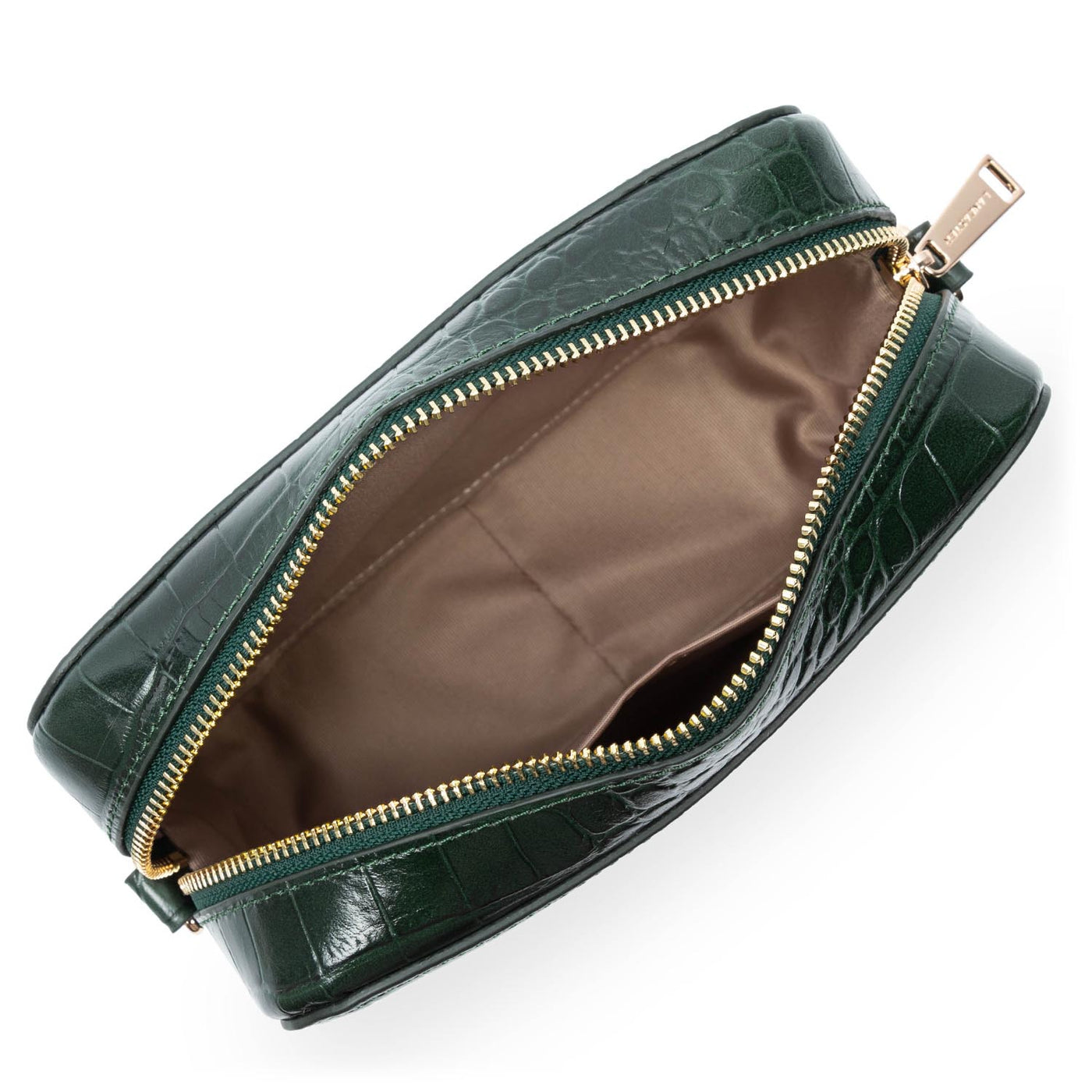 sac reporter - exotic lézard & croco cn #couleur_vert-fort