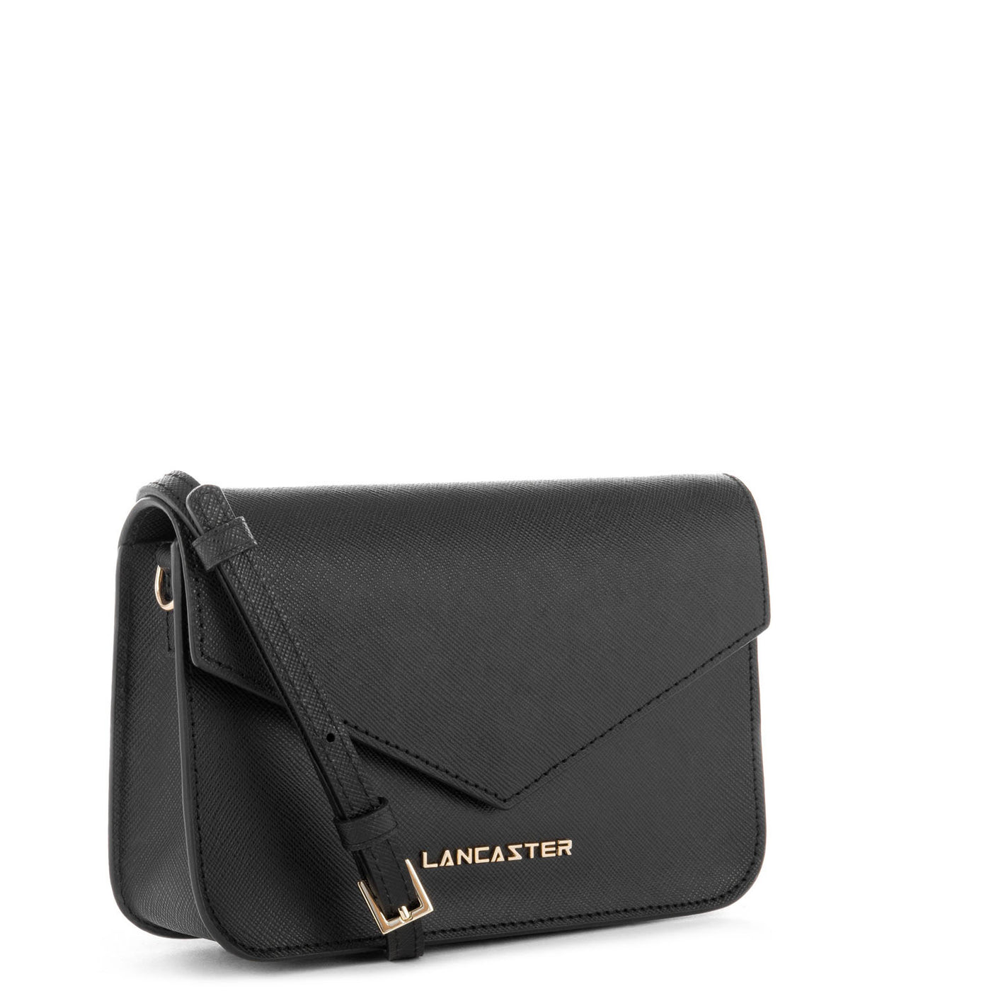 petit sac trotteur - saffiano signature #couleur_noir