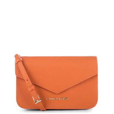 petit sac trotteur - saffiano signature #couleur_orange