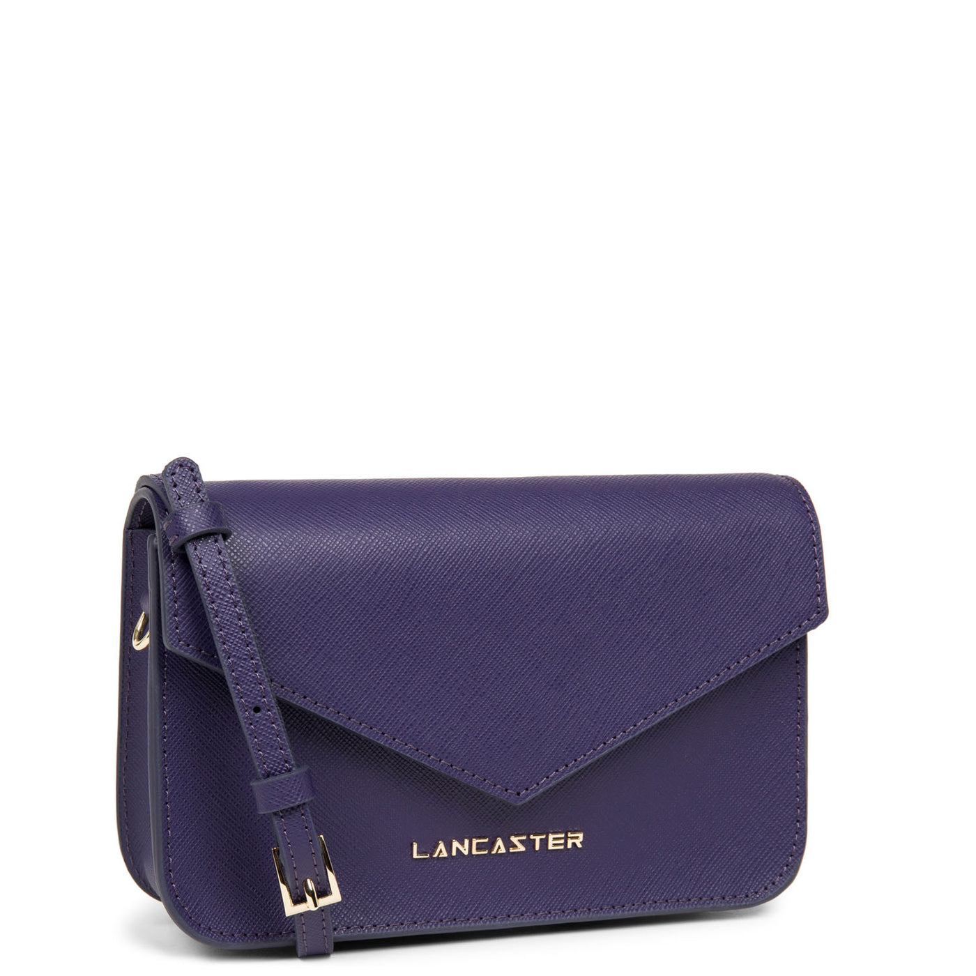 petit sac trotteur - saffiano signature #couleur_violet