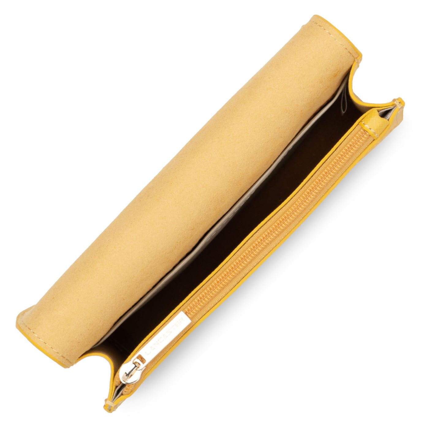 petit sac trotteur - saffiano signature #couleur_jaune