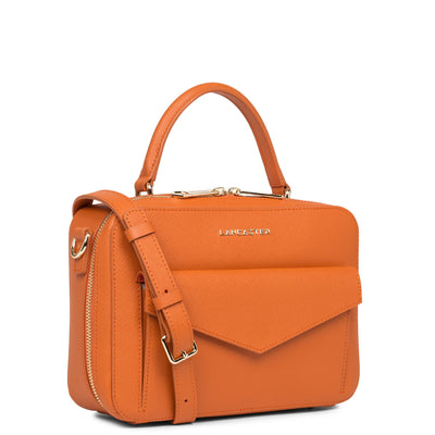 sac à main - saffiano signature #couleur_orange