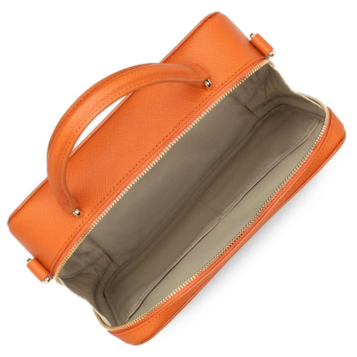 sac à main - saffiano signature #couleur_orange