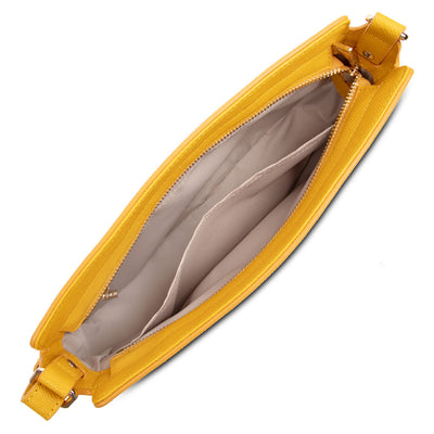 sac baguette - delphino #couleur_jaune