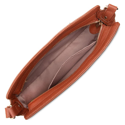sac baguette - delphino #couleur_noisette