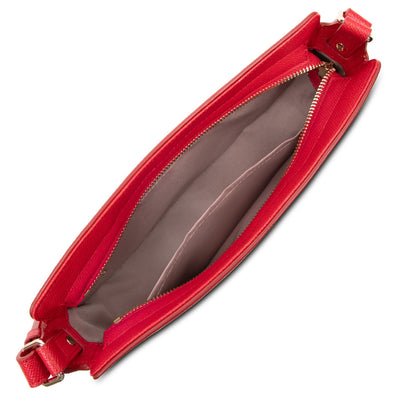 sac baguette - delphino #couleur_rouge