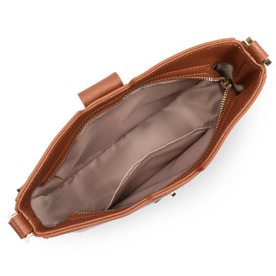 sac besace - delphino #couleur_cognac