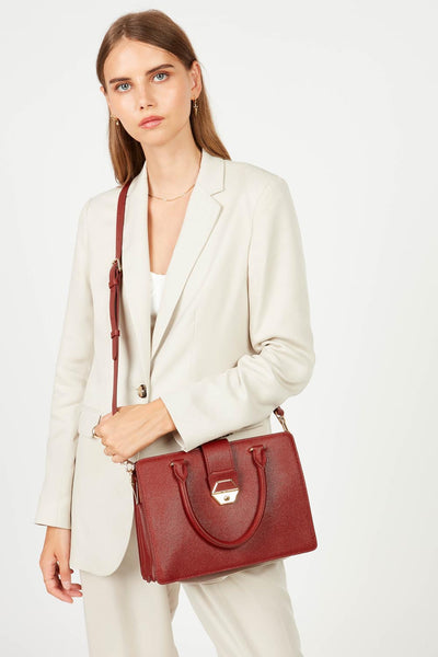 sac à main - delphino #couleur_carmin