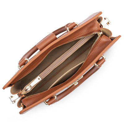 sac à main - delphino #couleur_cognac