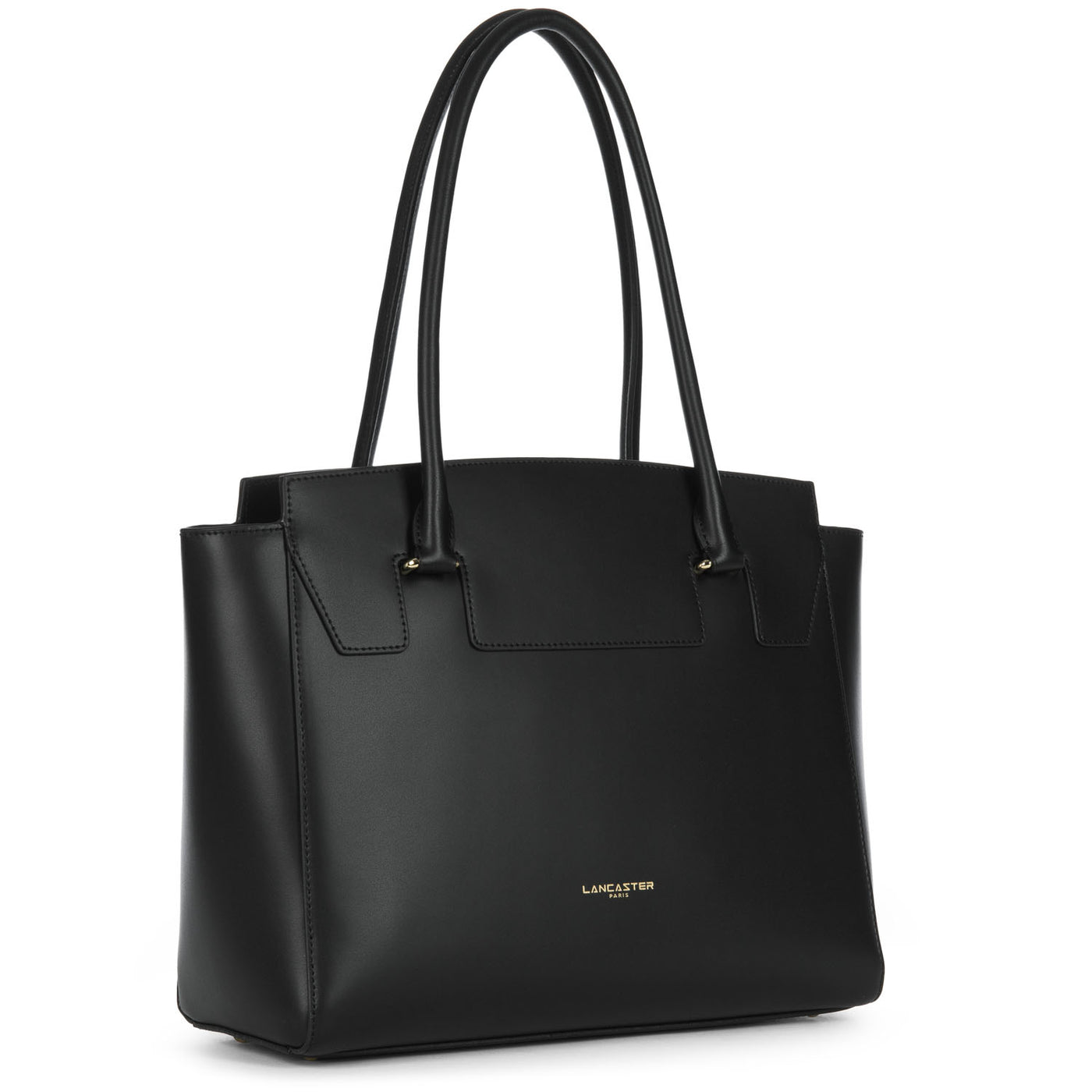 sac cabas épaule - smooth or #couleur_noir