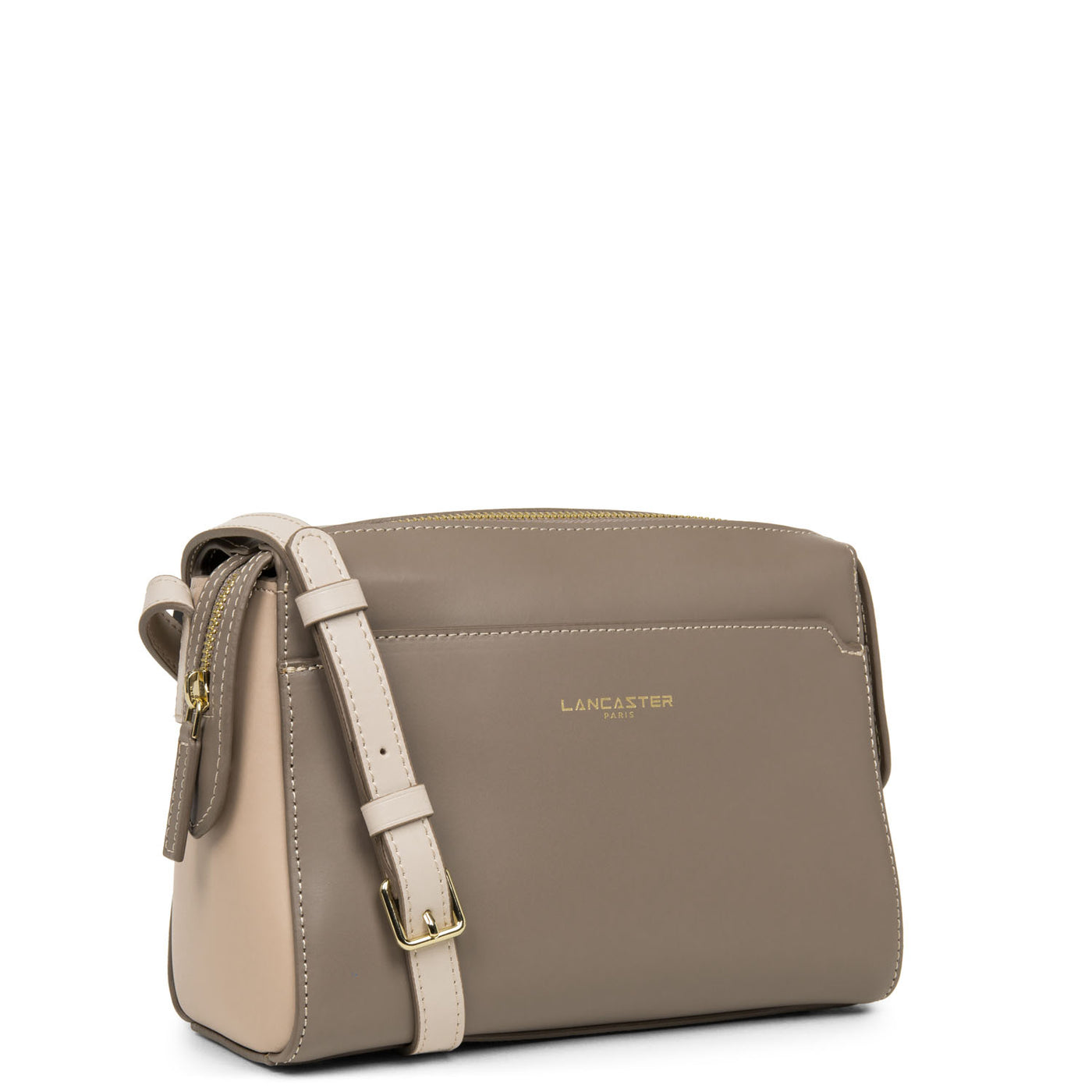 sac trotteur - smooth or #couleur_taupe-nude-fonce-galet-rose