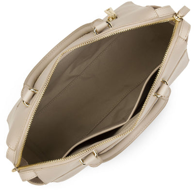 sac à main - smooth or #couleur_galet-ros