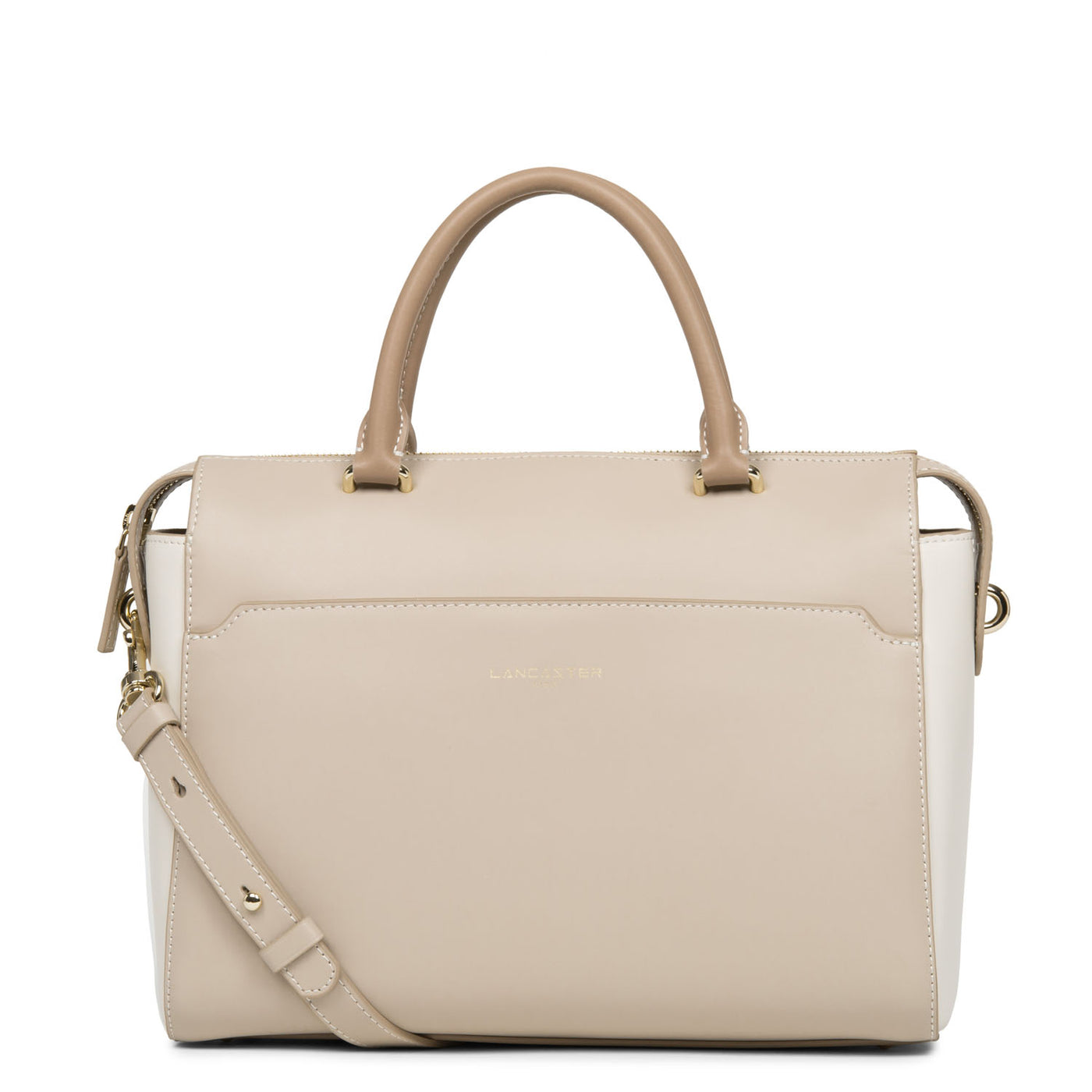 sac à main - smooth or #couleur_galet-ros-cru-nude