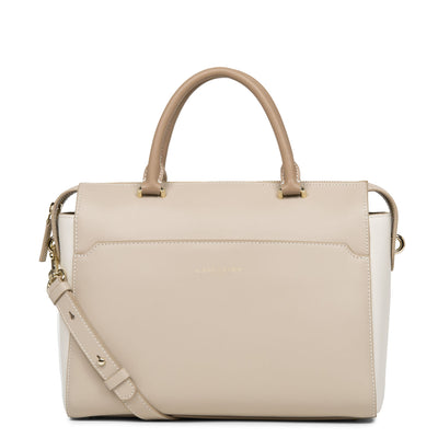 sac à main - smooth or #couleur_galet-ros-cru-nude