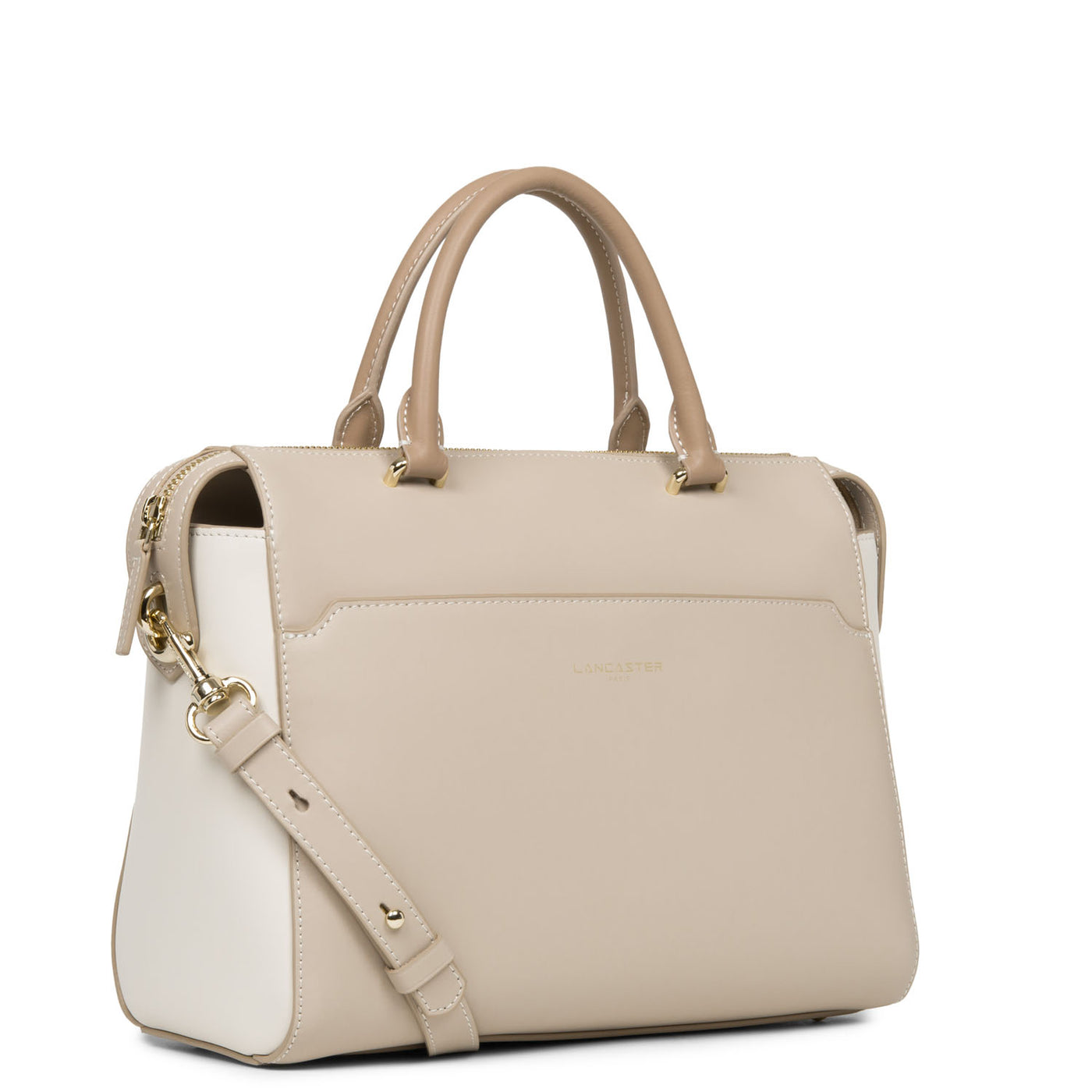 sac à main - smooth or #couleur_galet-ros-cru-nude