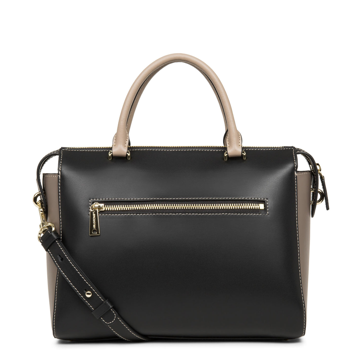 sac à main - smooth or #couleur_noir-taupe-nude-fonce
