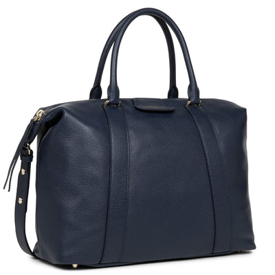 sac cabas épaule - dune #couleur_bleu-fonc