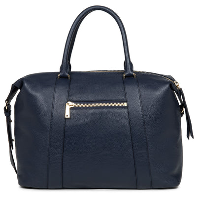 sac cabas épaule - dune #couleur_bleu-fonc
