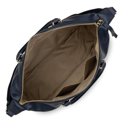 sac cabas épaule - dune #couleur_bleu-fonc
