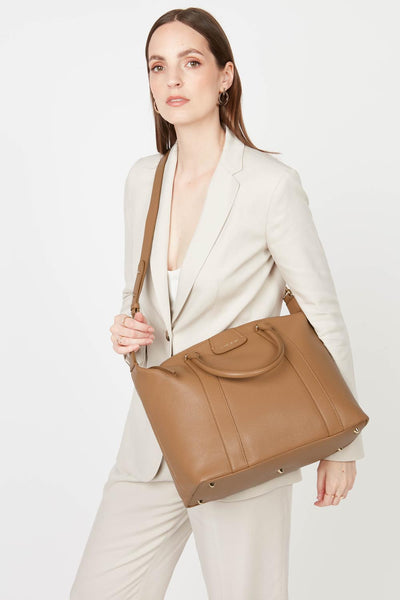 sac cabas épaule - dune #couleur_camel