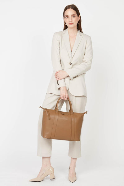 sac cabas épaule - dune #couleur_camel