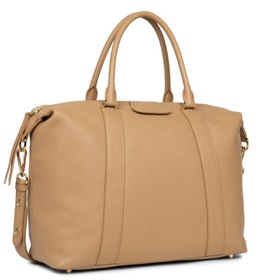 sac cabas épaule - dune #couleur_naturel
